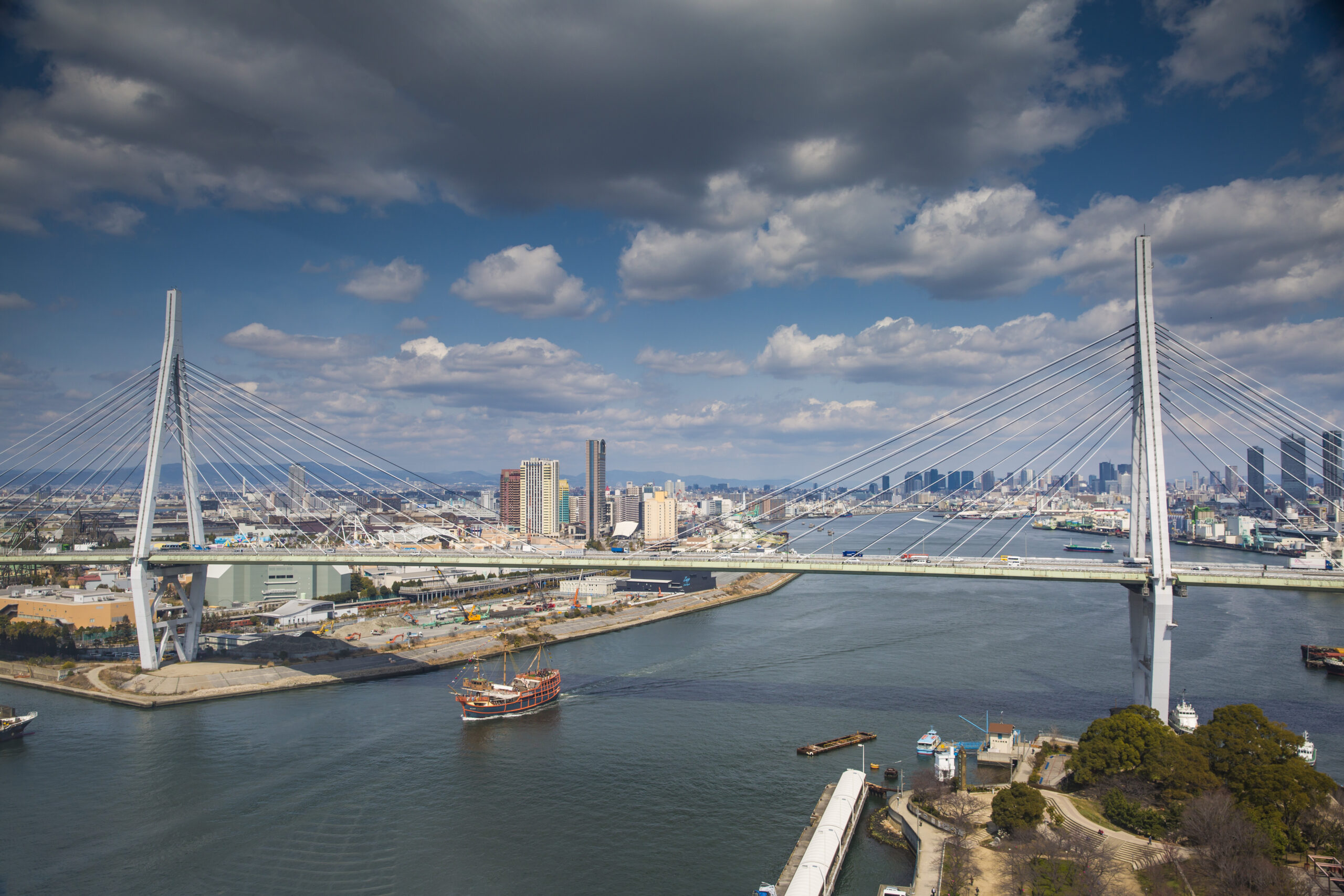 Japan Osaka City Bridge